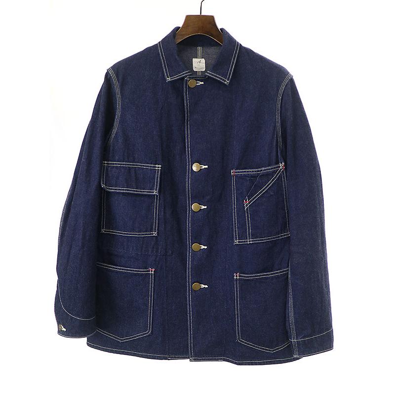 ANATOMICA アナトミカ COVERALL DUNGAREE DENIM JACKET カバーオール