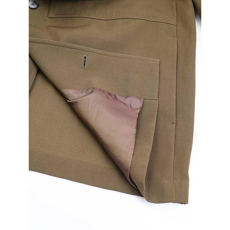 JIL SANDER ジルサンダー 20AW ウールギャバジンオーバーサイズシャツ