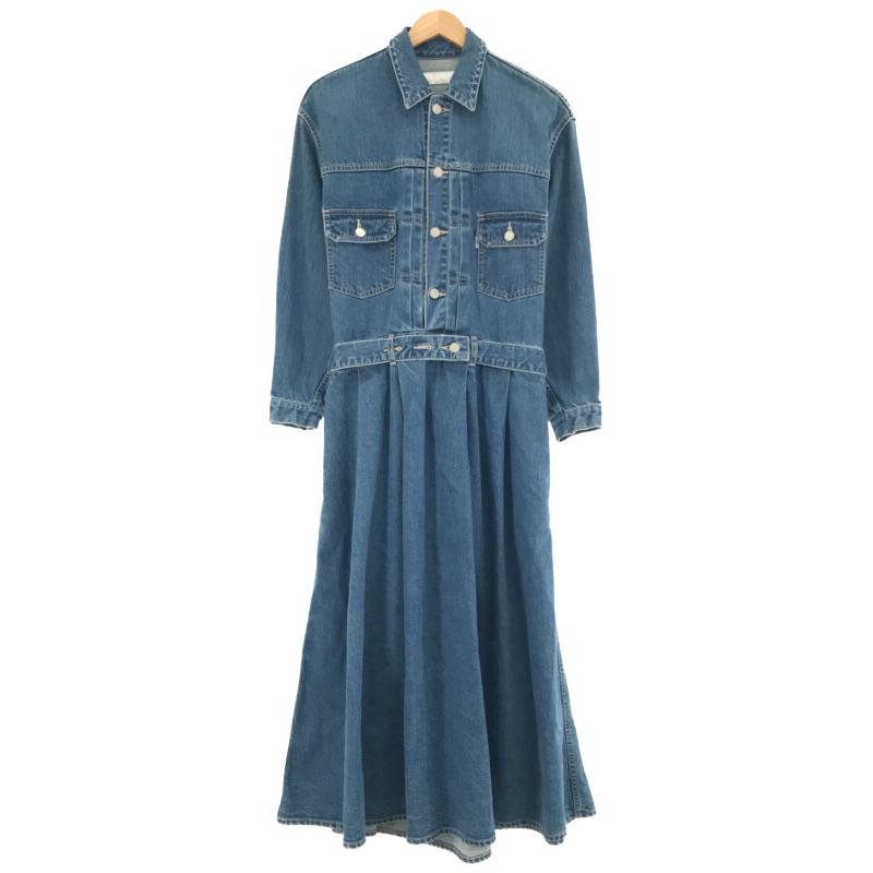 Graphpaper グラフペーパー BELTED DENIM DRESS デニムワンピース