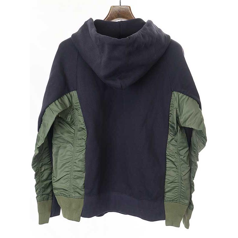 sacai × NIKE サカイ×ナイキ 20AW NRG HOODY ドッキングスウェット
