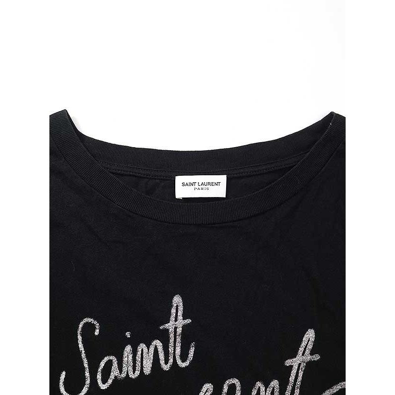SAINT LAURENT/サンローラン】スモーキングリップTシャツ(白/S) 