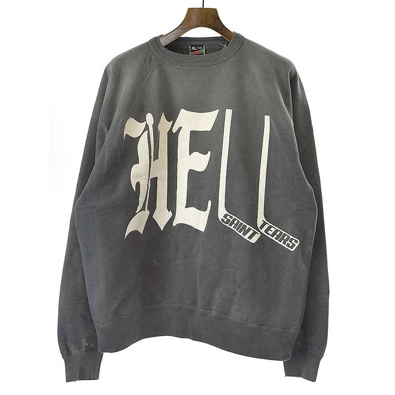 SAINT MICHAEL × Denim Tears セントマイケル 22AW DT CREW SWEAT HELL