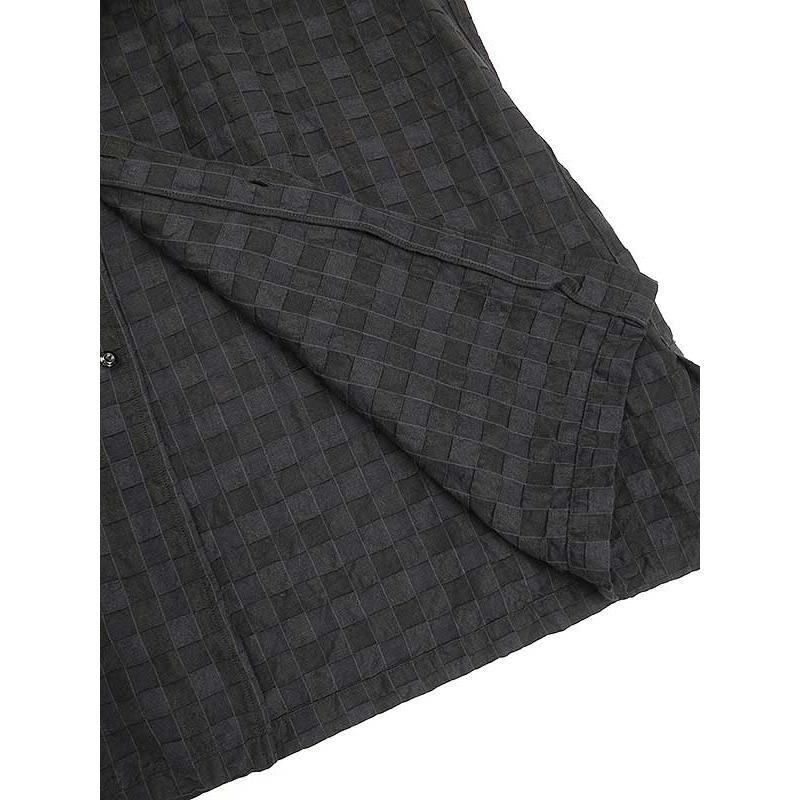 NICENESS ナイスネス 22SS SLY アートチェックシャツ ブラック サイズ
