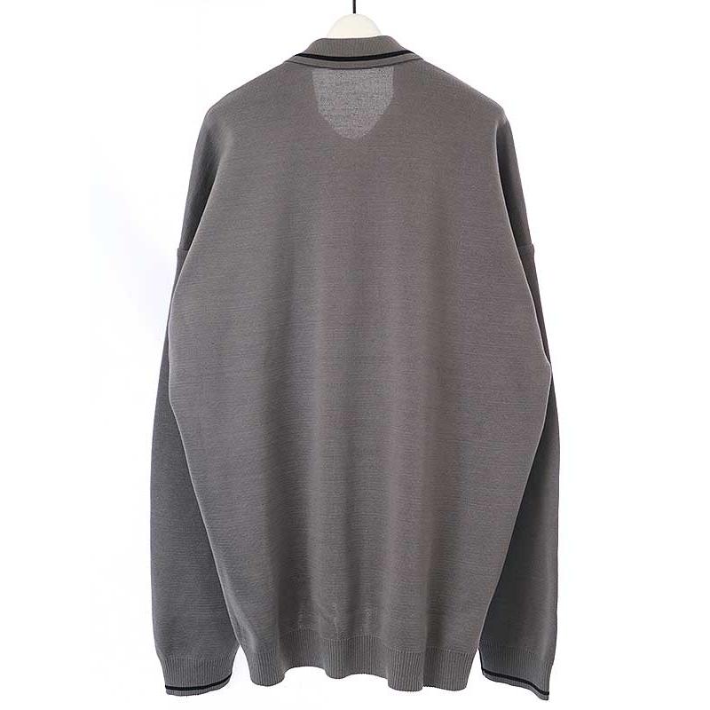 即日出荷 Sacai サカイ 23SS サイズ:3 Knit Milano Rib グレー