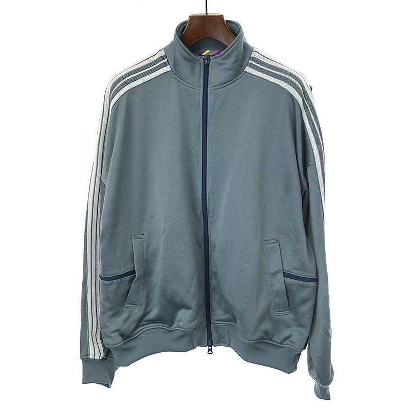 is-ness イズネス 23SS track jacket ジップアップトラックジャケット ブルー サイズ:M メンズ  :1-240001085717:MODESCAPE Yahoo!ショップ - 通販 - Yahoo!ショッピング