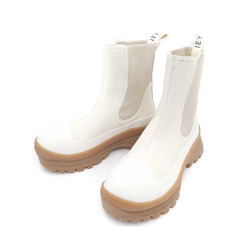 STELLA McCARTNEY ステラマッカートニー TRACE サイドゴアレザーブーツ