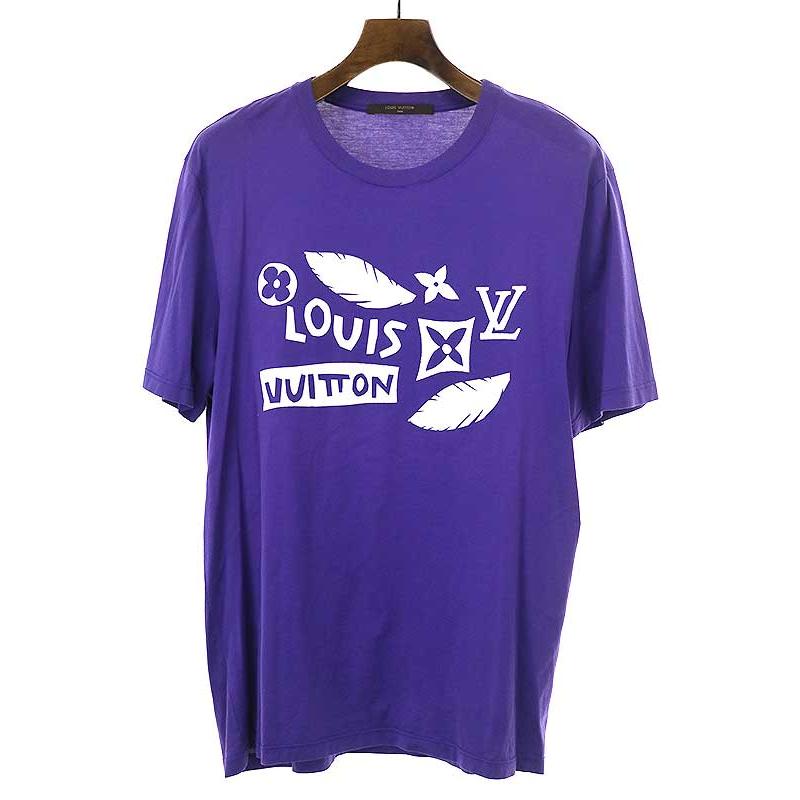 LOUIS VUITTON ロゴ ビッグサイズ クルーネックTシャツ | www