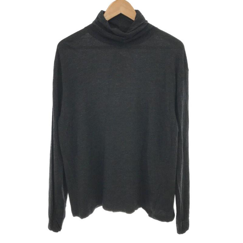 COMOLI コモリ 20AW ウール天竺タートルネックニットセーター ブラック