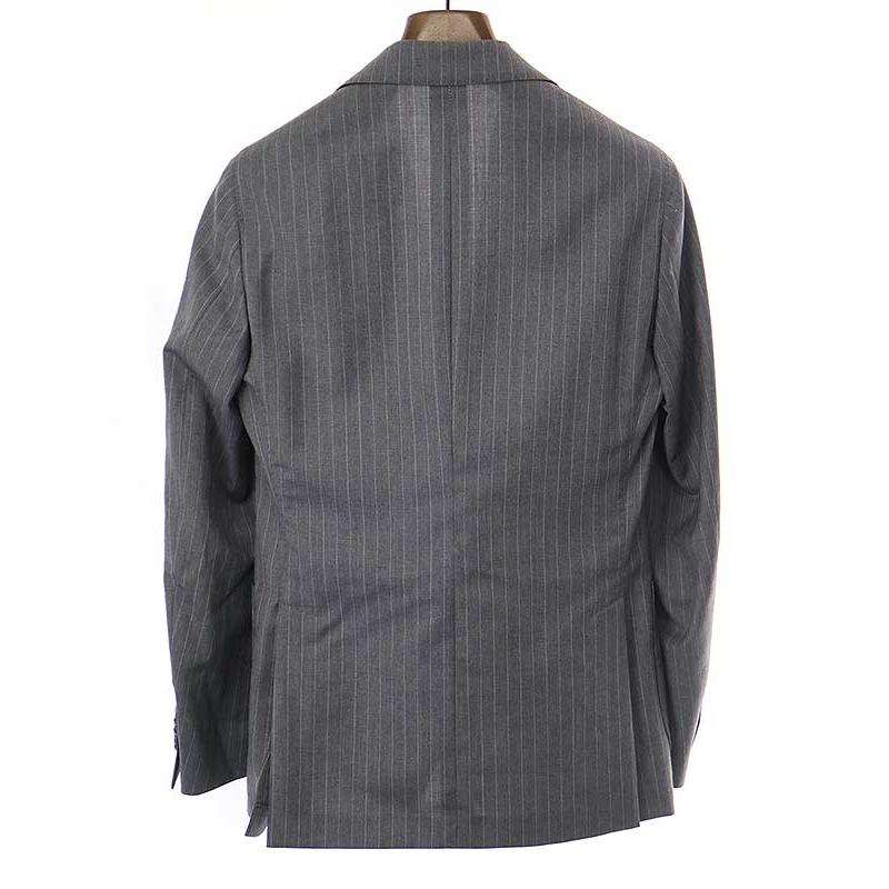 LARDINI ラルディーニ ノッチドラペルウール3Bストライプ