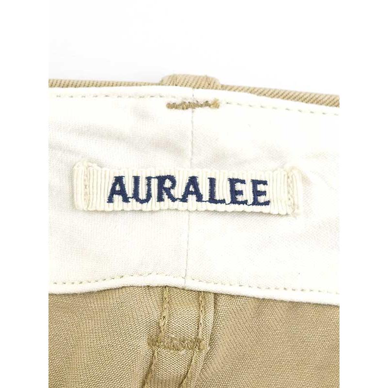 AURALEE オーラリー 20AW WASHED FINX CHINO WIDE PANTS ウォッシュド