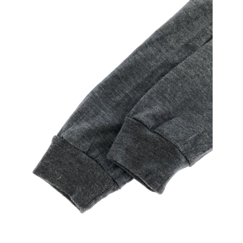 グラフペーパー　ブラック タートルネック スウェット Graphpaper (グラフペーパー) LOOPWHEELER for GP High Neck