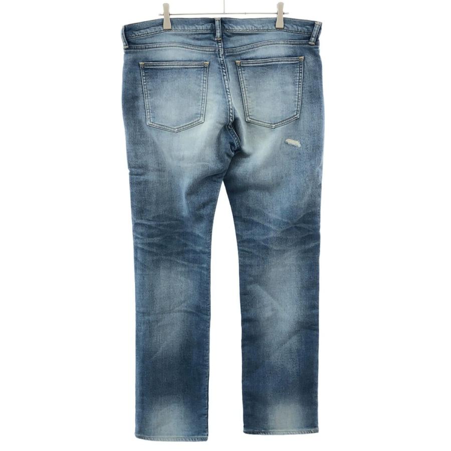 極限定 ロンハーマン　スウェットスリムデニムパンツ 強ストレッチ スカイブルー Ron Herman California ロンハーマン カルフォルニア FAKE KNIT