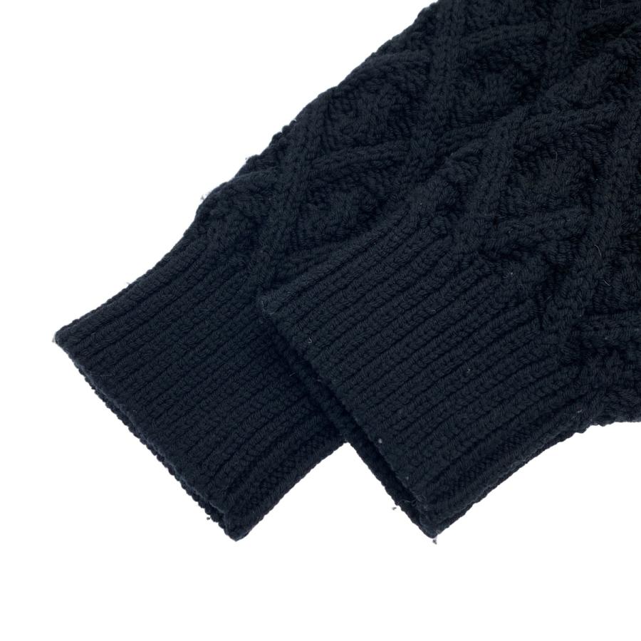 AURALEE（オーラリー） HARD TWIST MERINO ARAN KNIT P/O ハンド