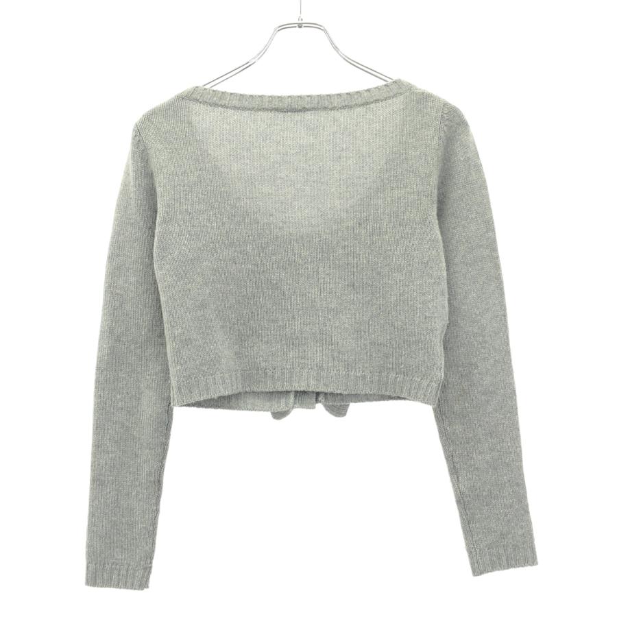 miu miu（ミュウミュウ） クロップドカシミヤニットトップス MMF258