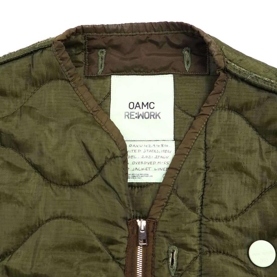 OAMC オーエーエムシー RE:WORK OVERDYED M-65 FIELD JACKET OAMC オーエーエムシー RE:WORK OVERDYED M-65 FIELD JACKET