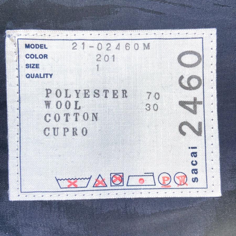 定価57200円　21SS/Suiting Pants/ブラック/サイズ1 サカイ - sacai | Suiting Pants-Black-1の通販 | RESTIR リステア