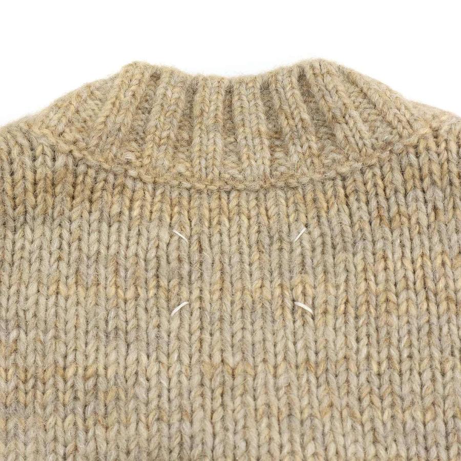 Maison Margiela4 メゾン マルジェラ 21AW ボタニカルダイタバードニットベスト S51TH0081 ベージュ系 S Maison Margiela4 メゾン マルジェラ 21AW ボタニカルダイタバード