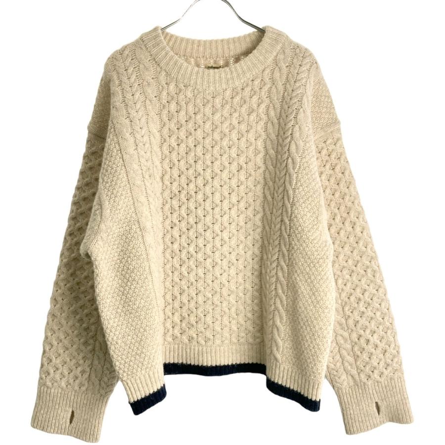 refomed（リフォメッド） GUNTE KNIT SWEATER プルオーバーニット 