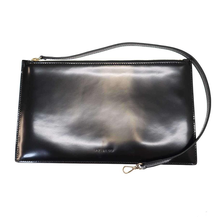 PETER DO ピーター ドゥー Dumpling Bag ダンプリング ショルダーレザーバッグ  ブラック PETER DO（ピーター ドゥ） ピーター ドゥー Dumpling Bag ダンプ
