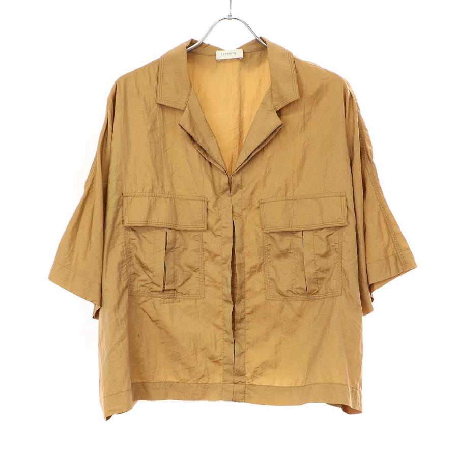 LEMAIRE ルメール コットンブラウス LEMAIRE - LEMAIRE ルメール 22SS V-NECK SHIRT コットン