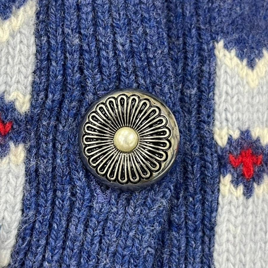 miu miu（ミュウミュウ） 19AW ノルディックウールニットカーディガン