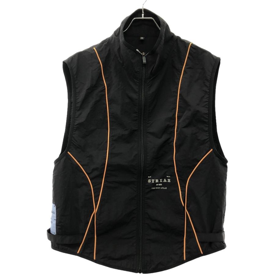 Alexander McQueen ブラック ベスト Alexander McQueen STRIAE BY McQ