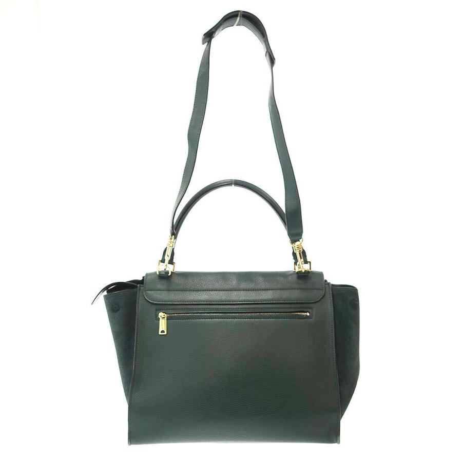 CELINE（セリーヌ） Trapeze トラペーズ レザーショルダーバッグ