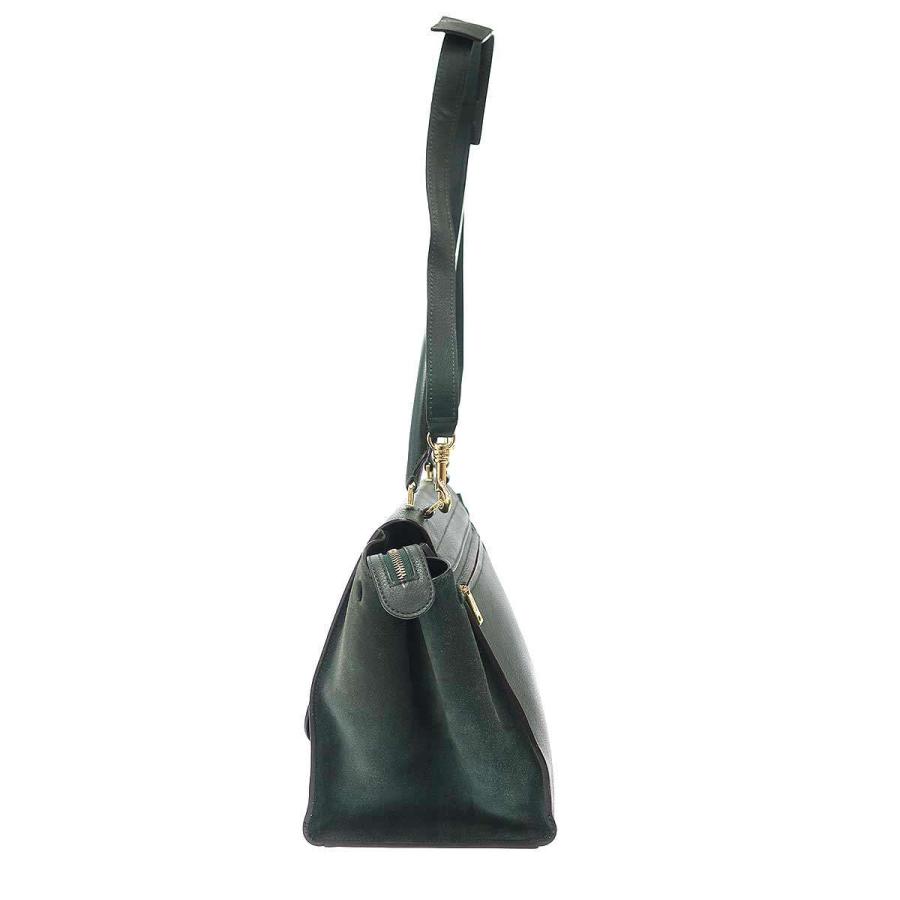 CELINE（セリーヌ） Trapeze トラペーズ レザーショルダーバッグ 