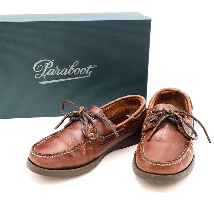 Paraboot デッキシューズ　UK7サイズ　BARTH/MARINE Paraboot BARTH メンズ デッキシューズ 780555 780557