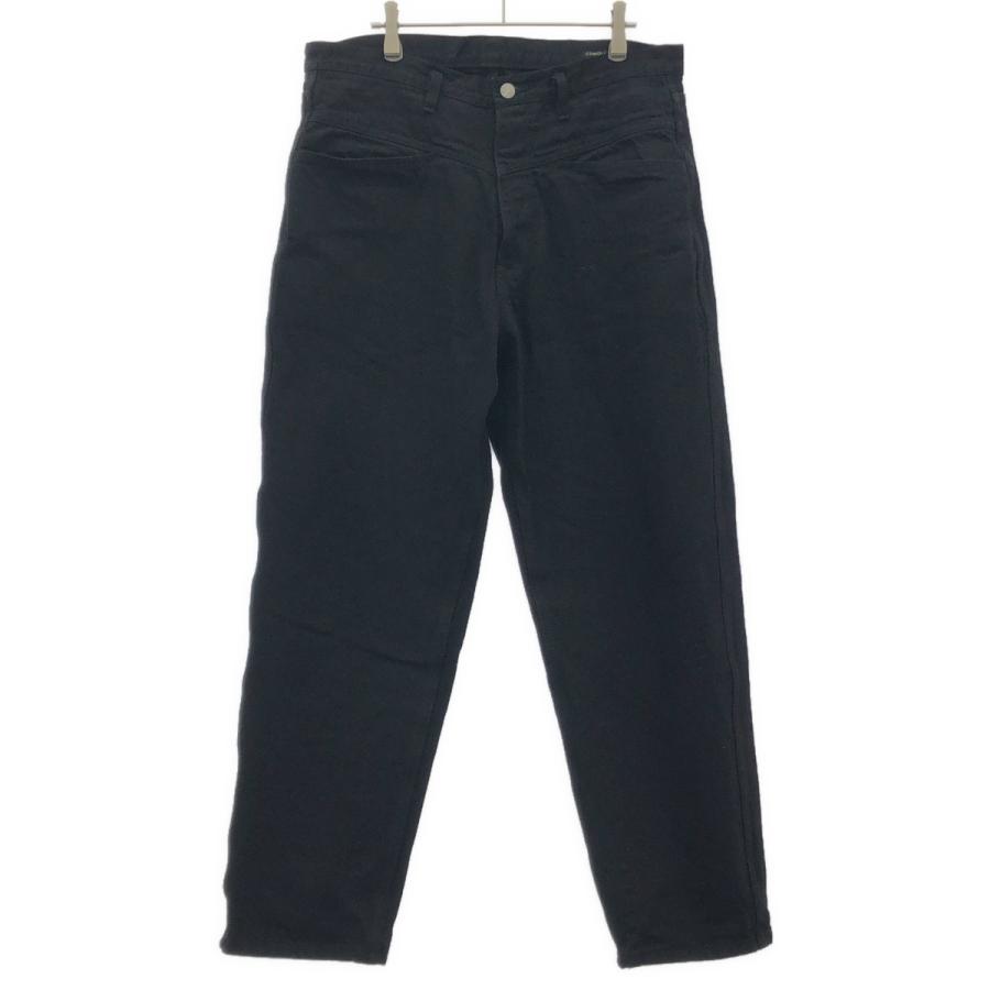 COMOLI（コモリ） 25AW ブラックデニム テーパードパンツ C03-03005