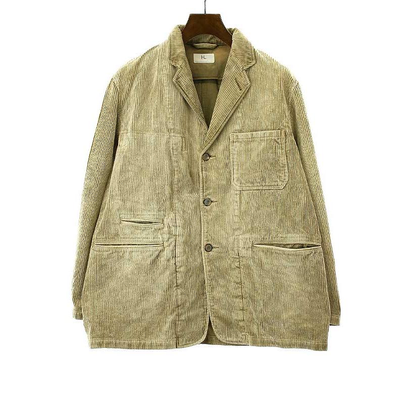 HERILL ヘリル 22AW Heavy Corduroy Work Jacket ヘビーコーデュロイ