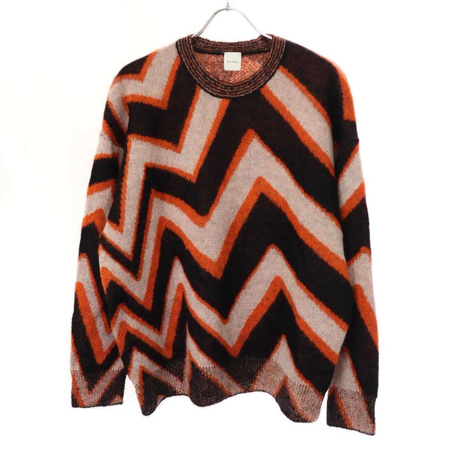 Paul Smith ポールスミス 22AW モヘヤナイロンジグザグプルオーバー