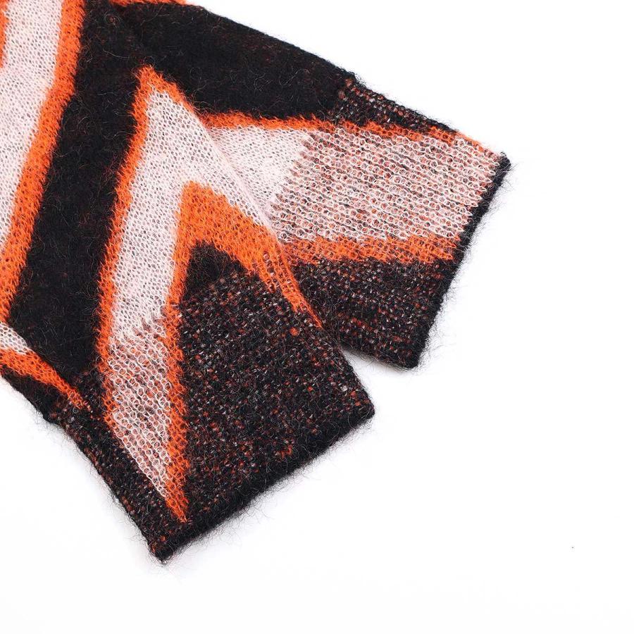 Paul Smith ポールスミス 22AW モヘヤナイロンジグザグプル