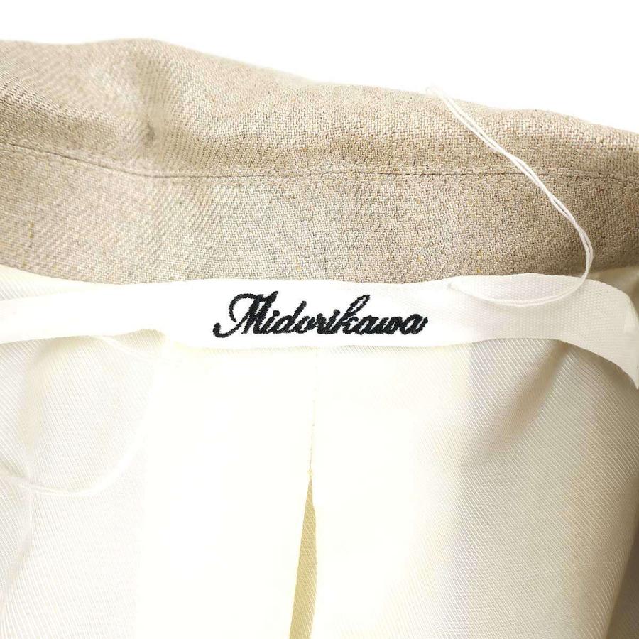 Midorikawa ミドリカワ 24SS BUTTON LINEN JUMP SUITS ボタン Midorikawa ミドリカワ 24SS BUTTON LINEN JUMP SUITS ボタン