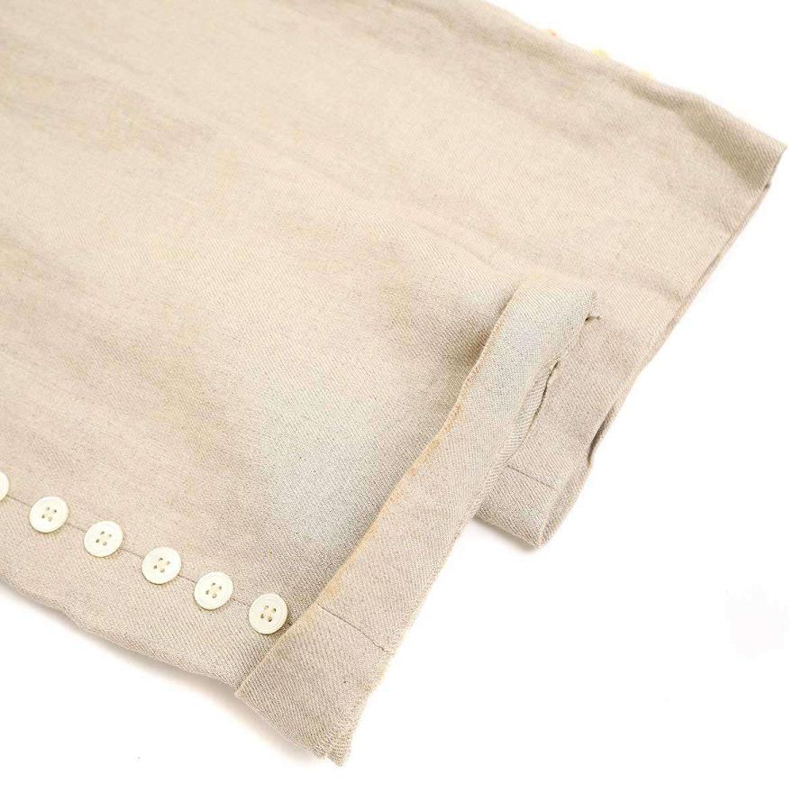 Midorikawa ミドリカワ 24SS BUTTON LINEN JUMP SUITS ボタン Midorikawa ミドリカワ 24SS BUTTON LINEN JUMP SUITS ボタン