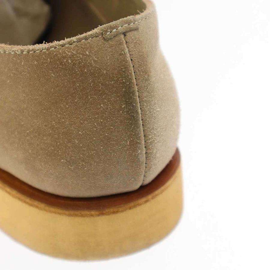 美品 パラブーツ アローズ別注 サナリースエード プレーントゥ ブラウン Paraboot（パラブーツ） UNITED ARROWS別注 SANARY サナリースウェード