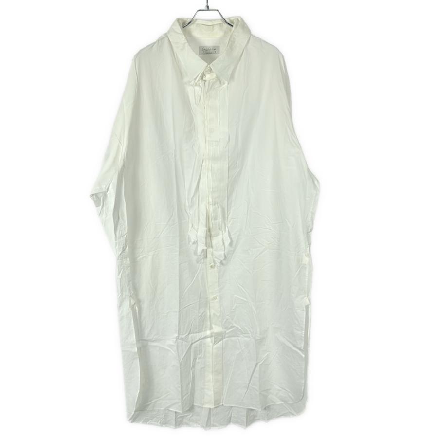 ヨウジヤマモト プールオム 18SS リネントッパーシャツ ベージュ 3