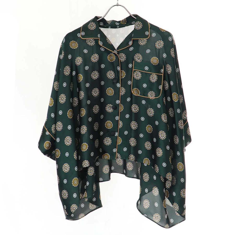 sacai サカイ ブラウス ブルゾン サテン シャツ sacai サカイ ブラウス ブルゾン サテン シャツ