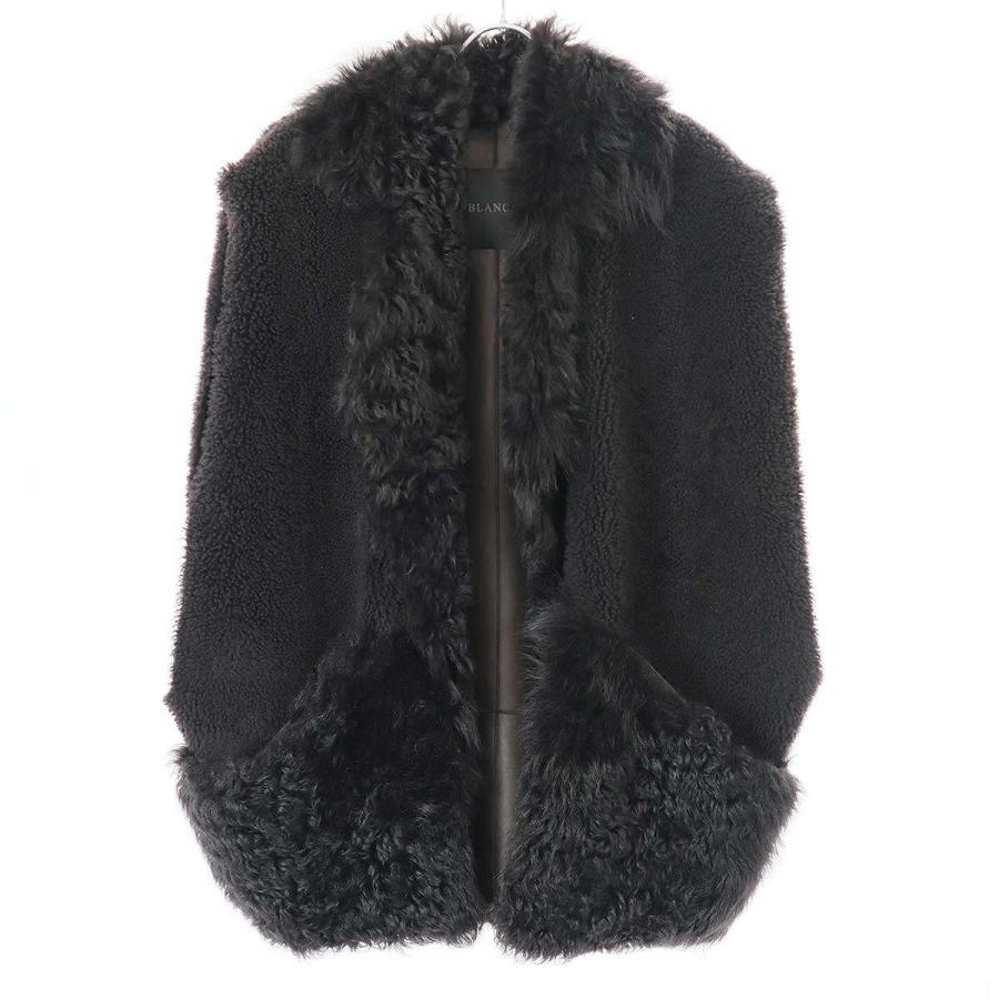 BLANCHA ブランカ MOUTON VEST シープスキンムートンレザー BLANCHA ブランカ MOUTON VEST シープスキンムートンレザー