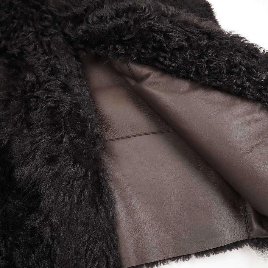 BLANCHA ブランカ MOUTON VEST シープスキンムートンレザー BLANCHA ブランカ MOUTON VEST シープスキンムートンレザー