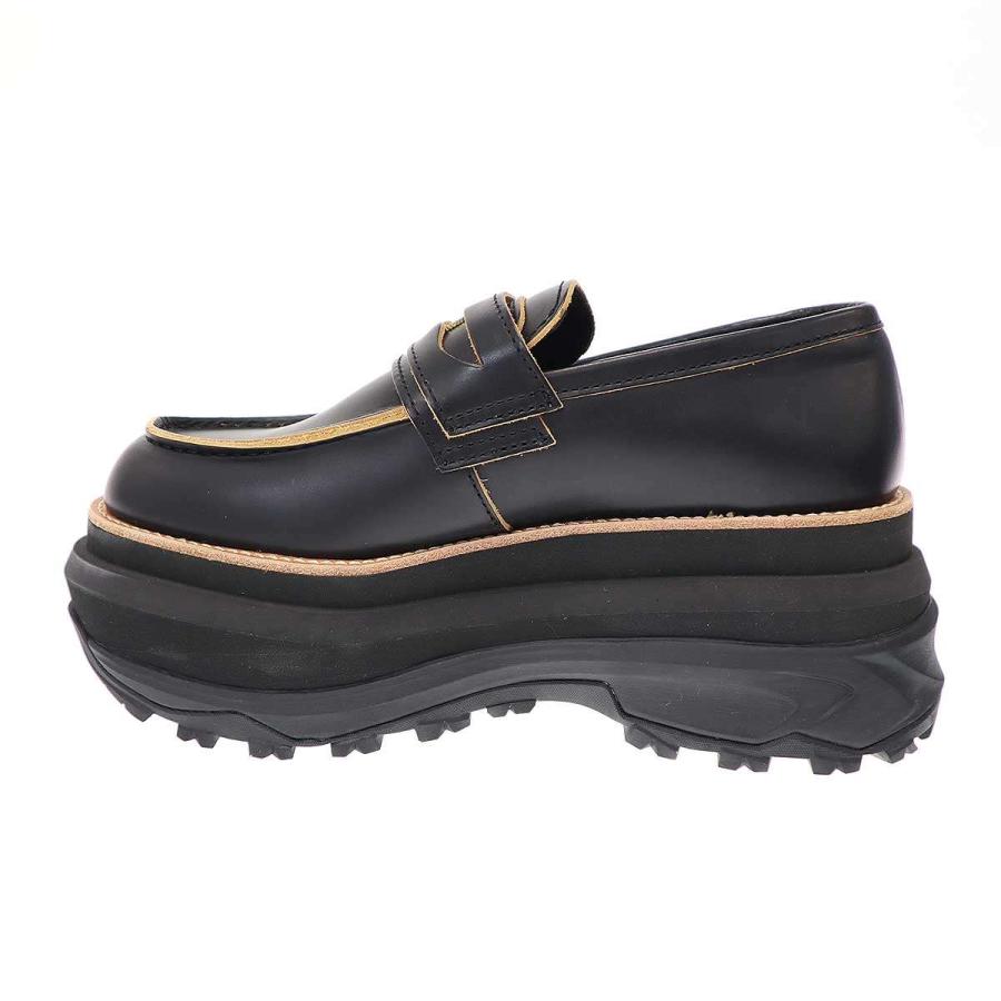 sacai（サカイ） Coin Loafer プラットフォームコインローファー