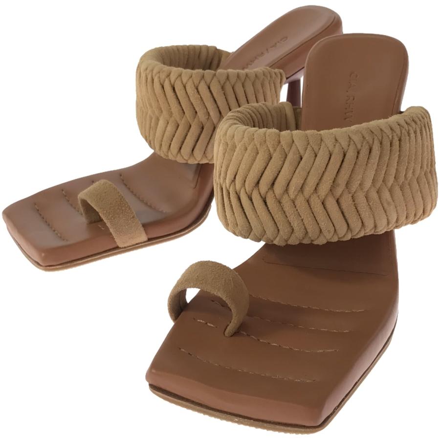 GIA / RHW ジア アールエイチダブリュー スウェードソングサンダル  