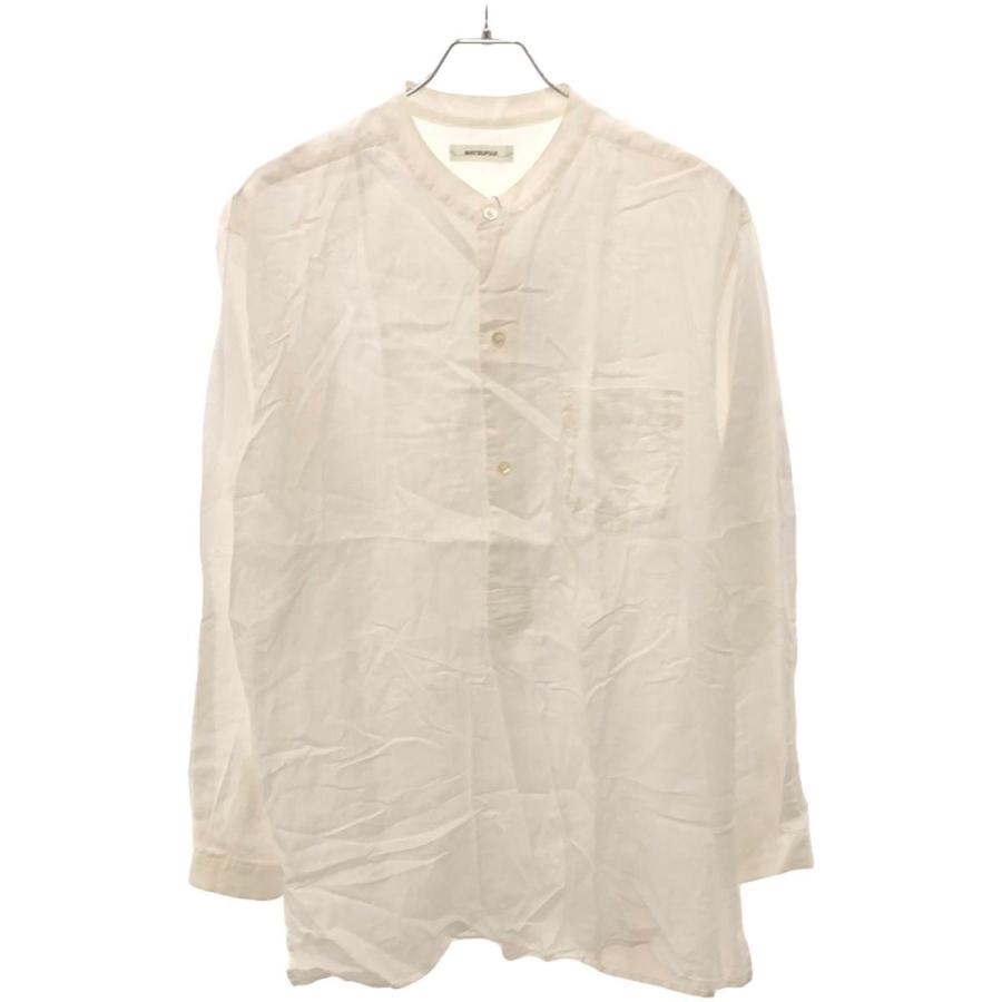 MATSUFUJI（マツフジ） Utility Pullover shirt バンドカラープル 