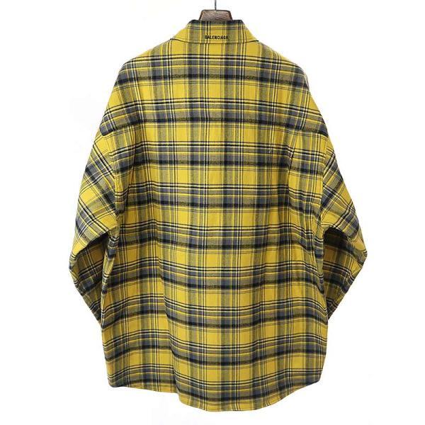 BALENCIAGA バレンシアガ 22AW REVERSIBLE SHIRT フランネル BALENCIAGA バレンシアガ 22AW REVERSIBLE SHIRT フランネル