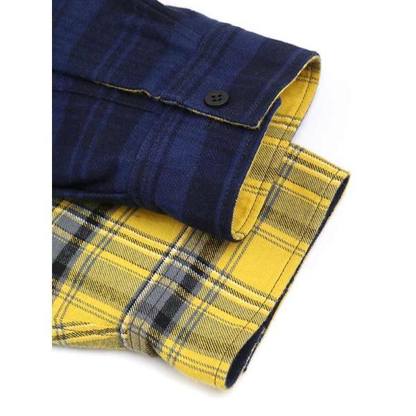 BALENCIAGA バレンシアガ 22AW REVERSIBLE SHIRT フランネル BALENCIAGA バレンシアガ 22AW REVERSIBLE SHIRT フランネル
