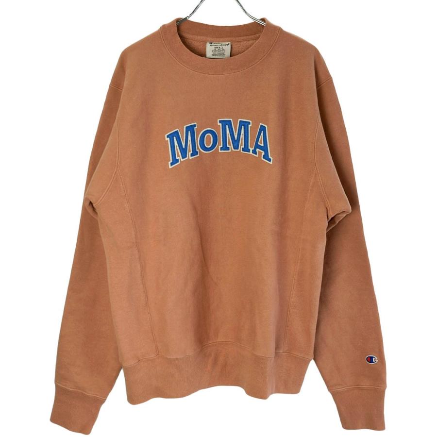 空*郎様 Champion MoMAスウェット リバースウィーブ　チャンピオン Champion クルーネックスウェットシャツ MoMA Edition グレー M