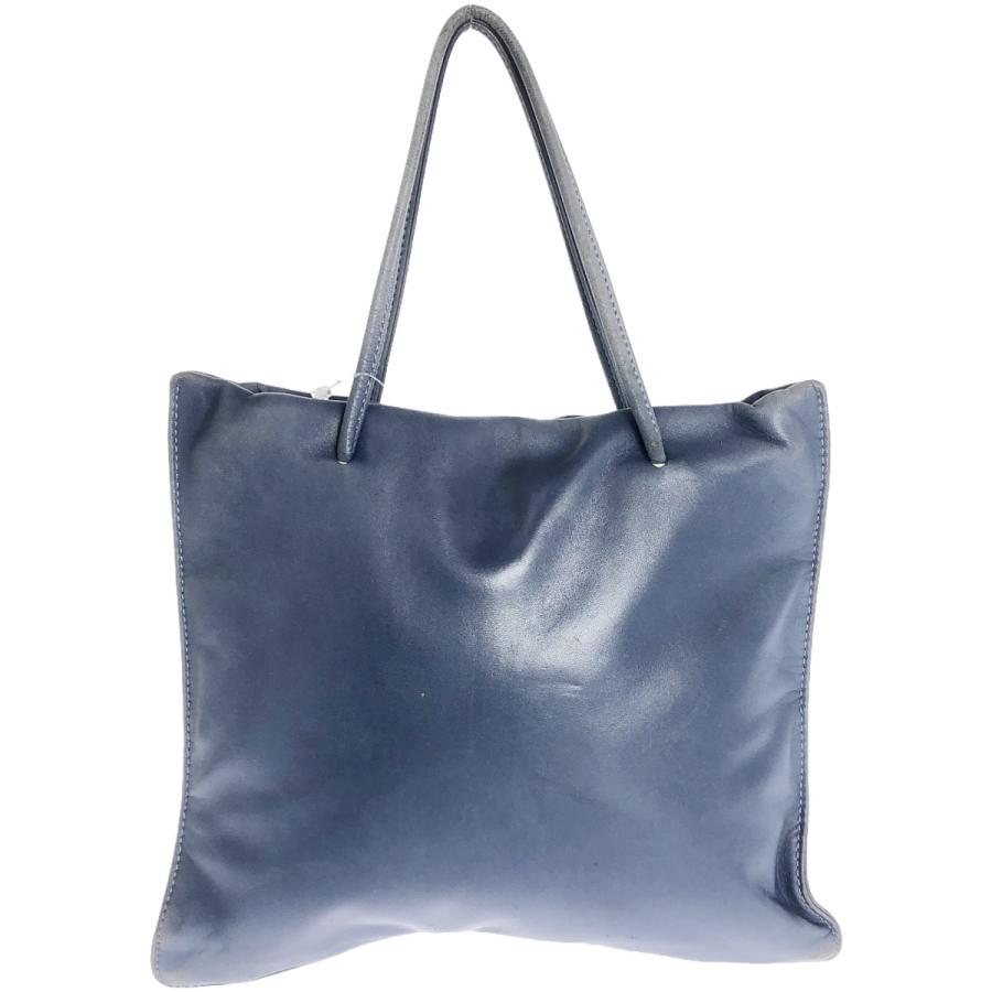LOEWE ロエベ ヴィンテージ スクエアミニトートバッグ ブルー 