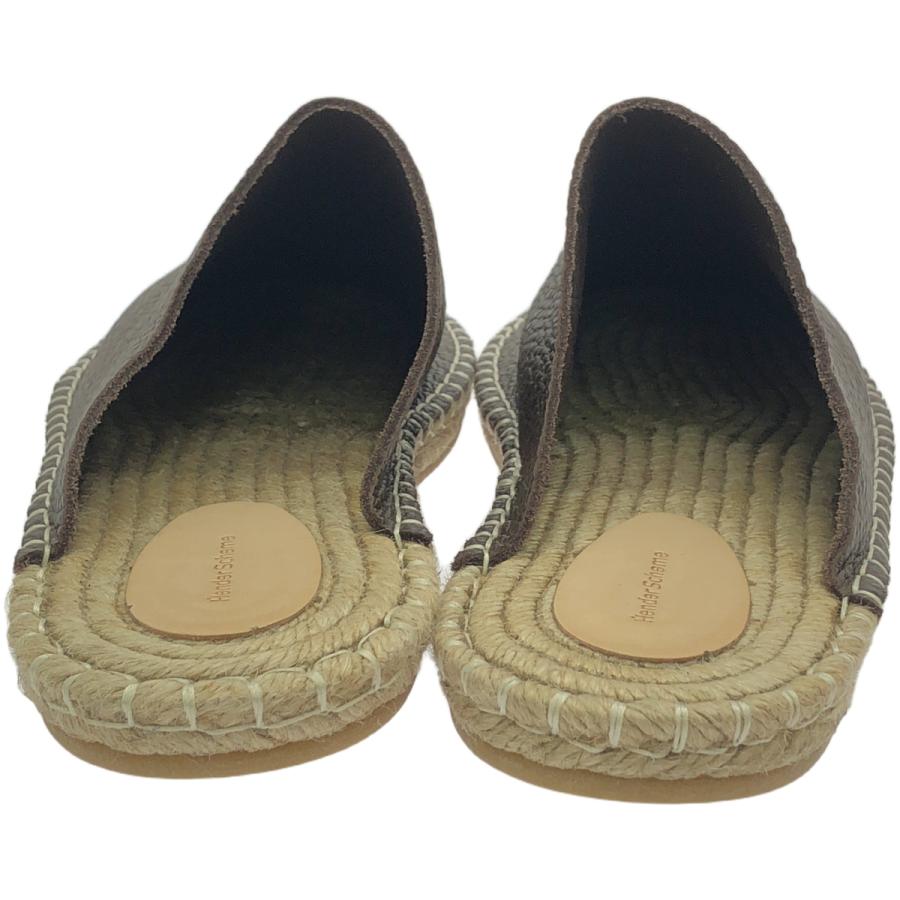 Hender Scheme エンダースキーマ just mule grain lether ジュートミュール サンダル  ブラウン 5 Hender Scheme（エンダースキーマ） just mule grain lether ジュート