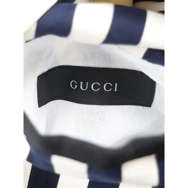 GUCCI グッチ 15SS リバーシブル マリンストライプ3Bジャケット GUCCI グッチ 15SS リバーシブル マリンストライプ3Bジャケット