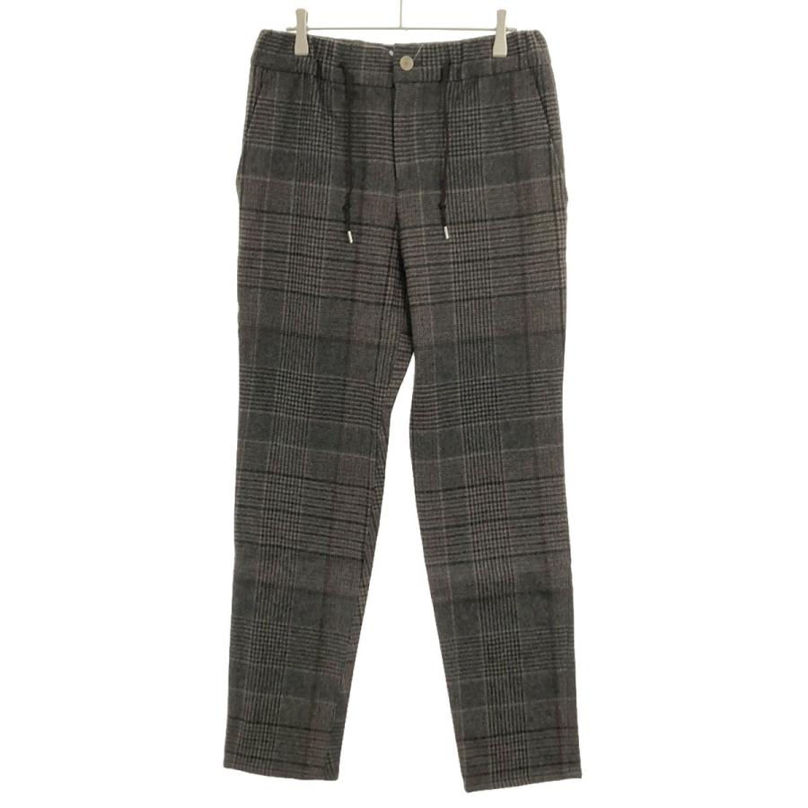 DIGAWEL チェックストレートウールパンツ size1